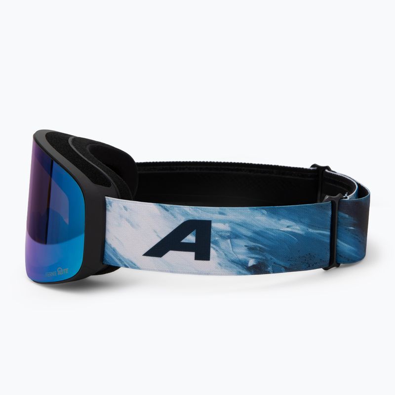 Ochelari de schi pentru copii Alpina Fernie Q-Lite black/blue matt 4