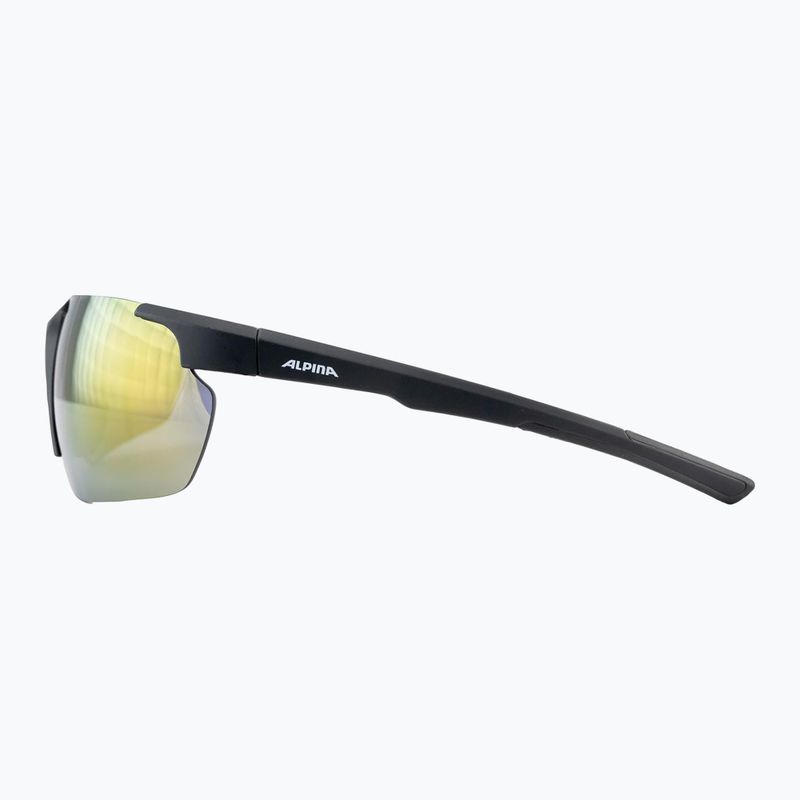 Ochelari de soare Alpina Defey HR black matte/red mirror 4
