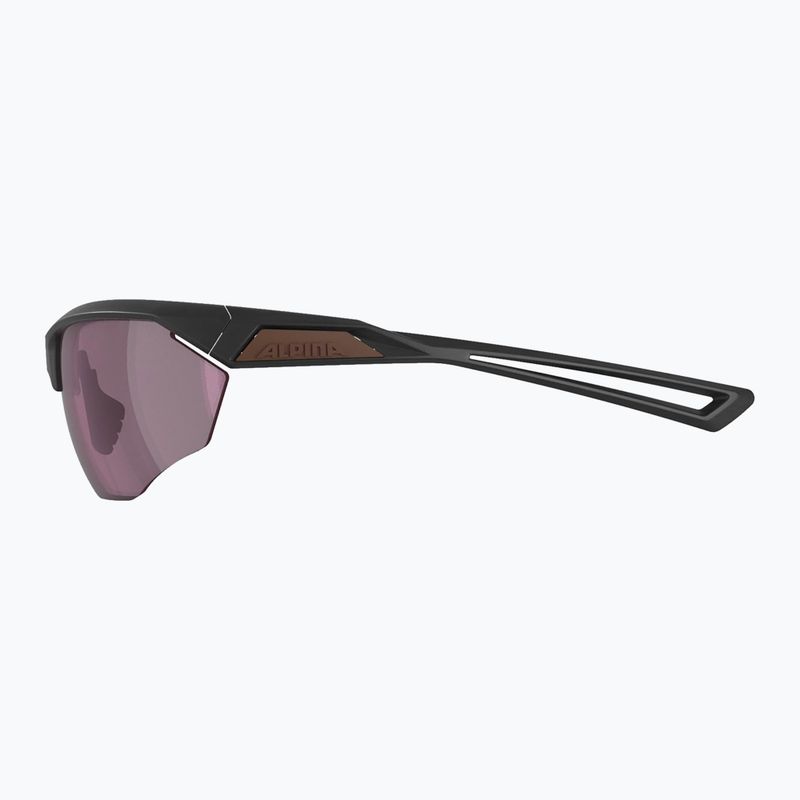 Ochelari de soare Alpina Nylos HR gun matt/pink 4