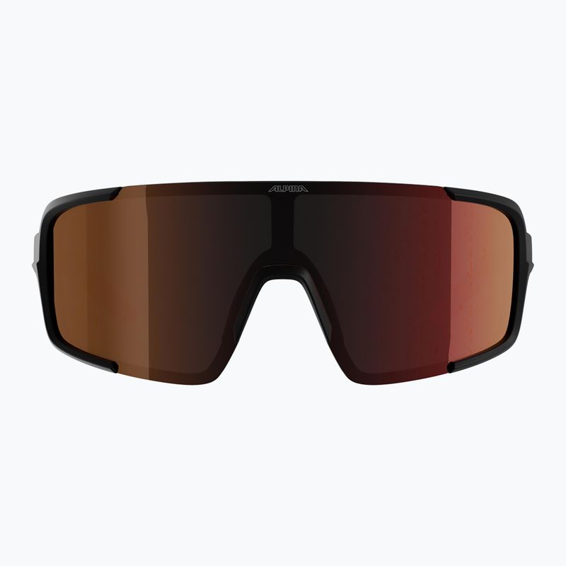 Ochelari de soare Alpina Lumin black matte/red mirror 2