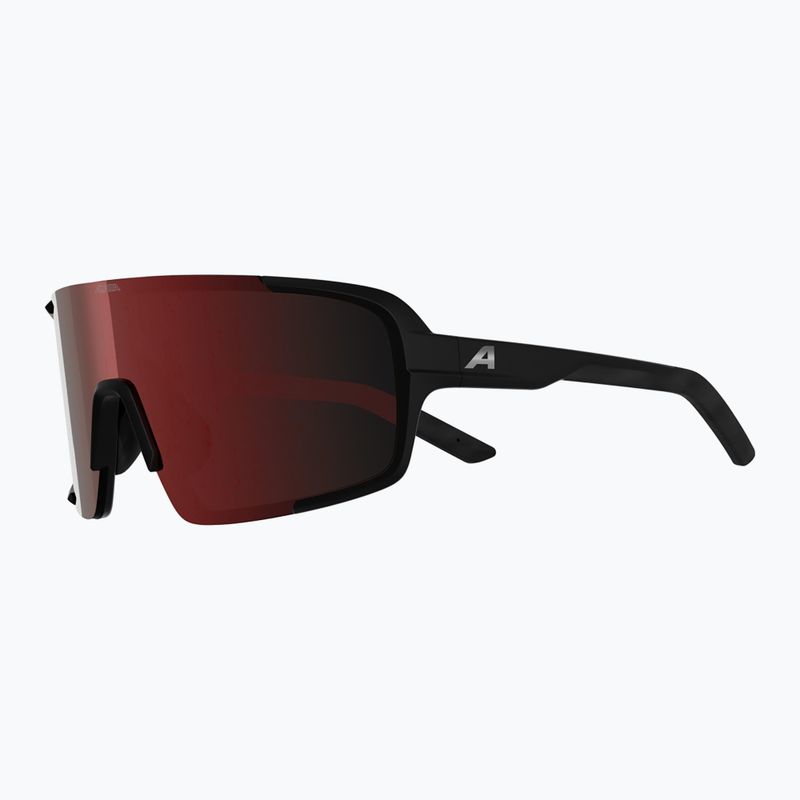 Ochelari de soare Alpina Lumin black matte/red mirror 4