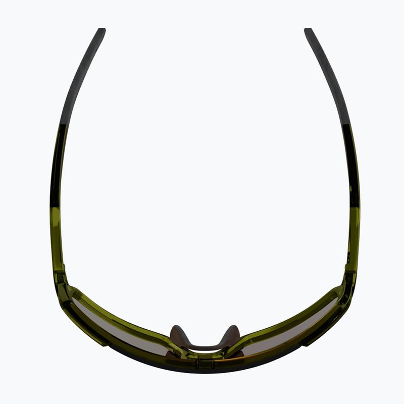 Ochelari de soare Alpina Lumin green transparent gloss/gold mirror 3