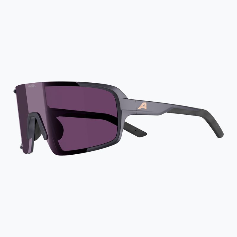 Ochelari de soare Alpina Lumin gun/metallic matte/pink 4