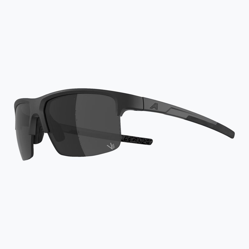 Ochelari de soare Alpina Eagle Q-Lite black matte/silver mirror 4