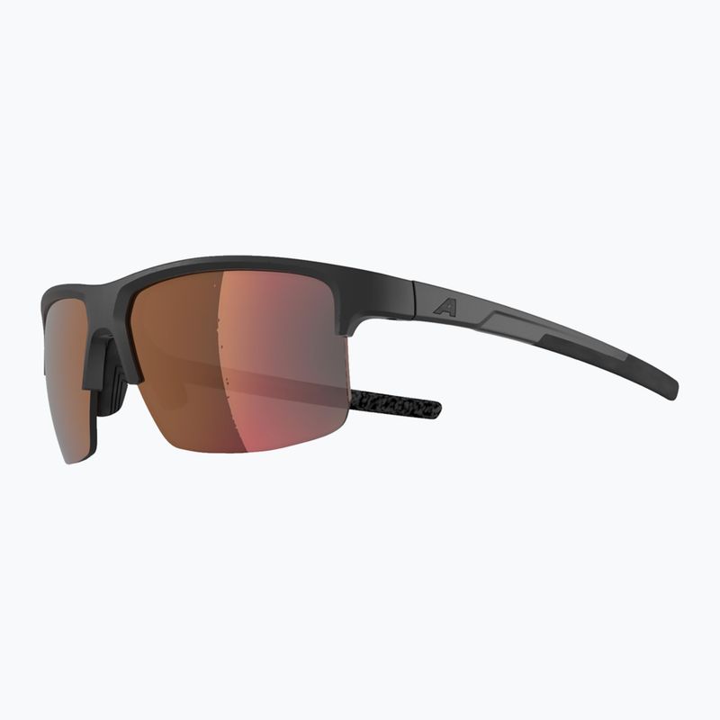 Ochelari de soare Alpina Eagle Q-Lite black matte/red mirror 3