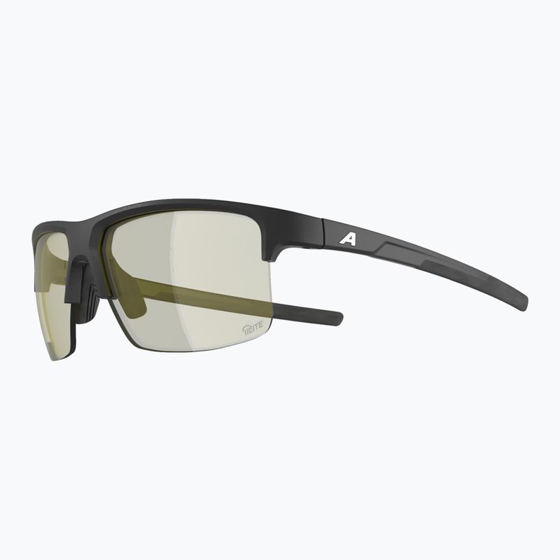 Ochelari de soare Alpina Eagle Q-Lite black matte/yellow 3