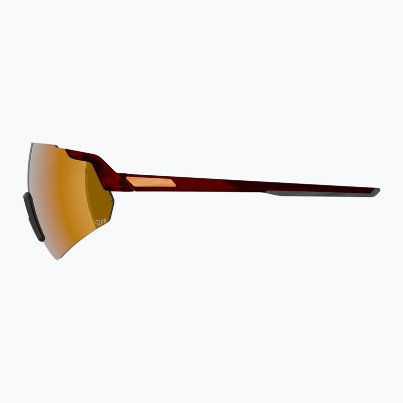 Ochelari de soare Alpina Turbo Air Q-Lite red translucent matte/gold mirror/pink 5