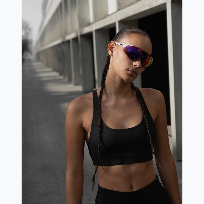 Ochelari de soare Alpina Turbo Air Q-Lite white gloss/pink/pink 5