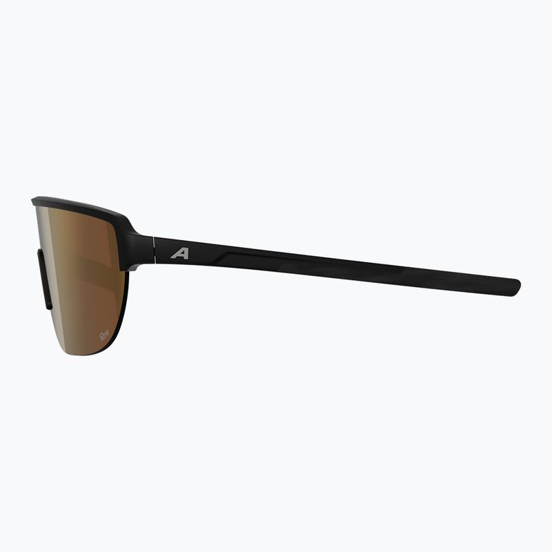 Ochelari de soare Alpina Frame 2.0 Q-Lite black matt/gold mirror 5