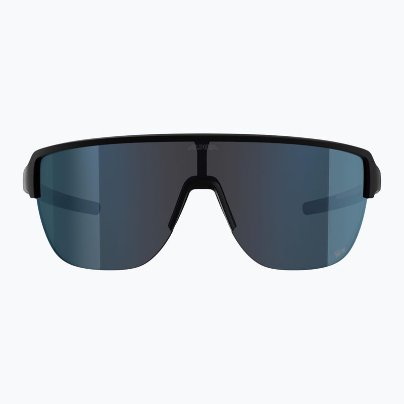 Ochelari de soare Alpina Frame 2.0 Q-Lite black matt/blue mirror 2