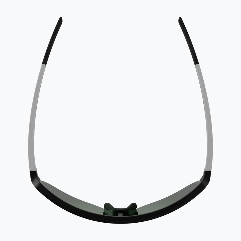 Ochelari de soare Alpina Frame 2.0 Q-Lite black/white matte/green mirror 3