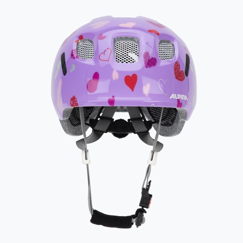 Cască de ciclism pentru copii Alpina Ximo 2 Jr purple hearts gloss 2