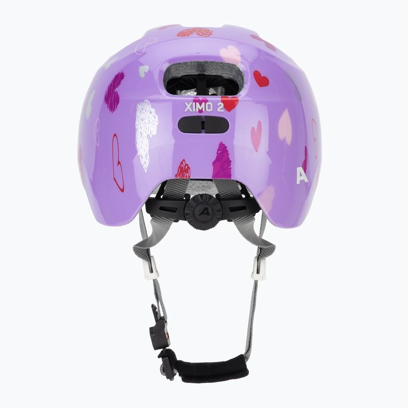 Cască de ciclism pentru copii Alpina Ximo 2 Jr purple hearts gloss 4