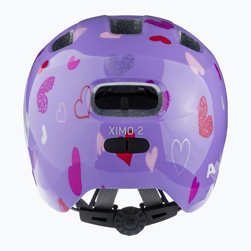 Cască de ciclism pentru copii Alpina Ximo 2 Jr purple hearts gloss 13