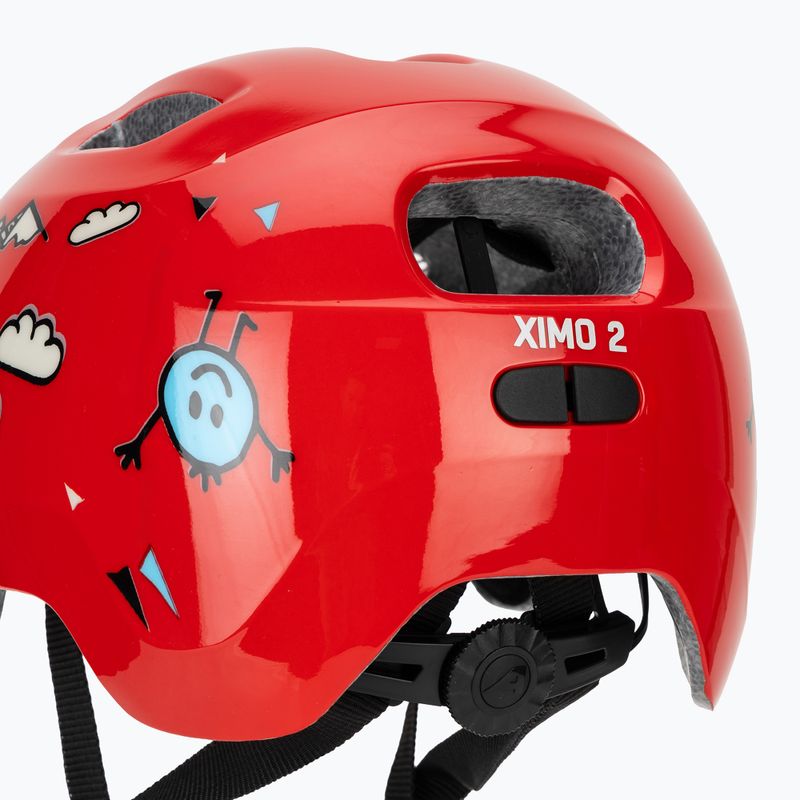 Cască de ciclism pentru copii Alpina Ximo 2 Jr red smile gloss 7