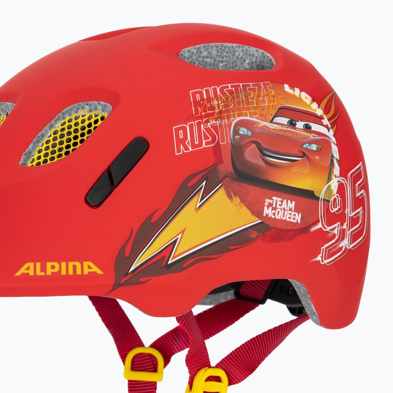 Cască de ciclism pentru copii Alpina Ximo 2 Jr disney cars 7