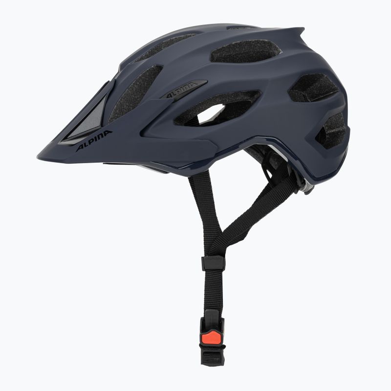 Cască de ciclism Alpina Carapax 2.0 navy smoke matte 3