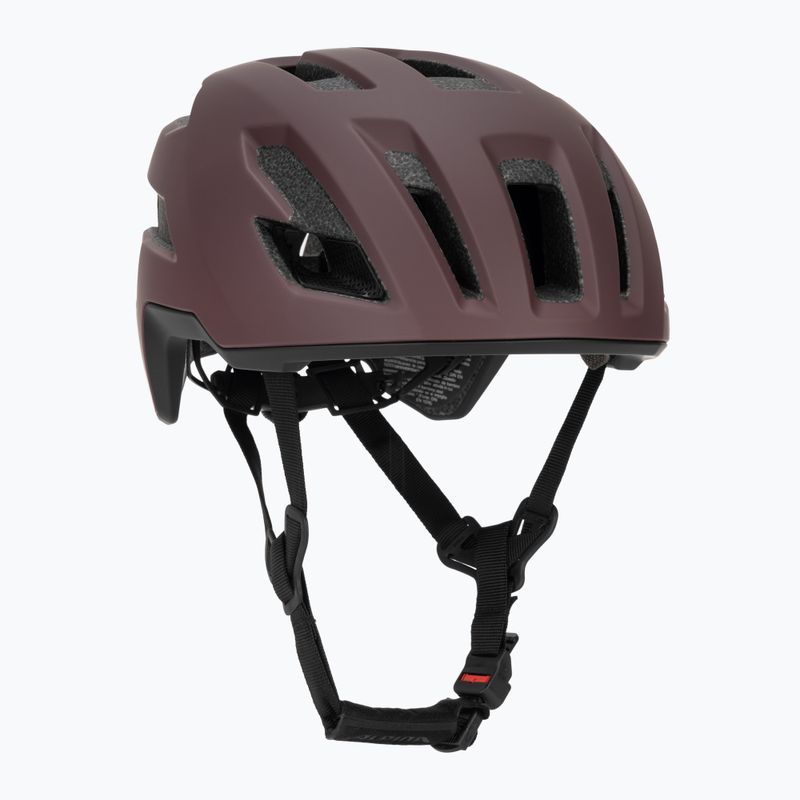 Cască de ciclism Alpina Taunus Gravel MIPS ox black matt
