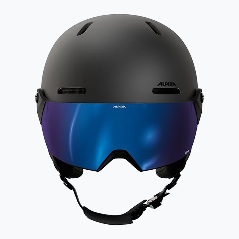 Cască de schi Alpina Arber 2 Visor Q-Lite black matte 3