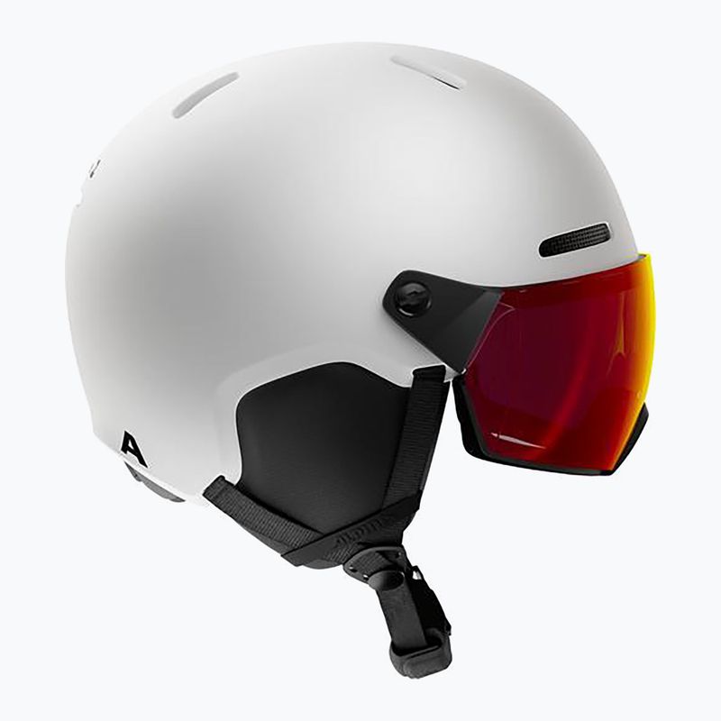 Cască de schi Alpina Arber 2 Visor Q-Lite white matt 2