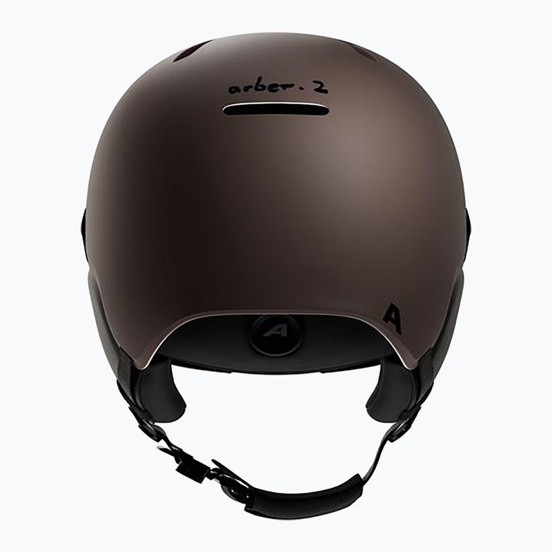 Cască de schi Alpina Arber 2 Visor Q-Lite ox brown matt 4