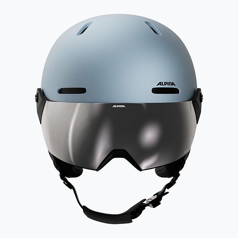 Cască de schi Alpina Arber 2 Visor Q-Lite ice blue matt 2