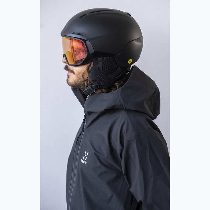 Cască de schi Alpina Vizzard QV MIPS black matte 6