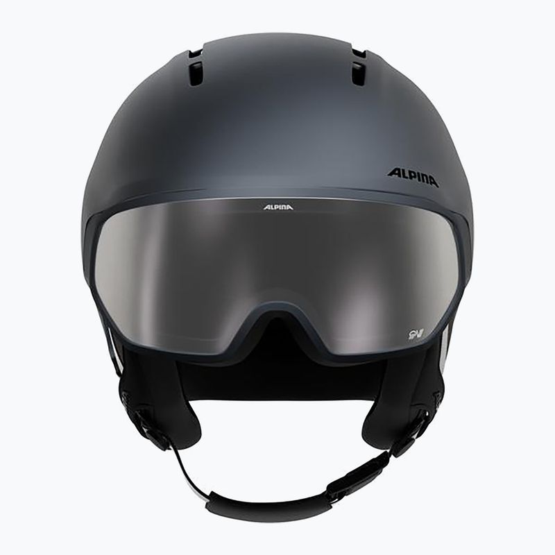 Cască de schi Alpina Vizzard QV MIPS midnight grey matt 3
