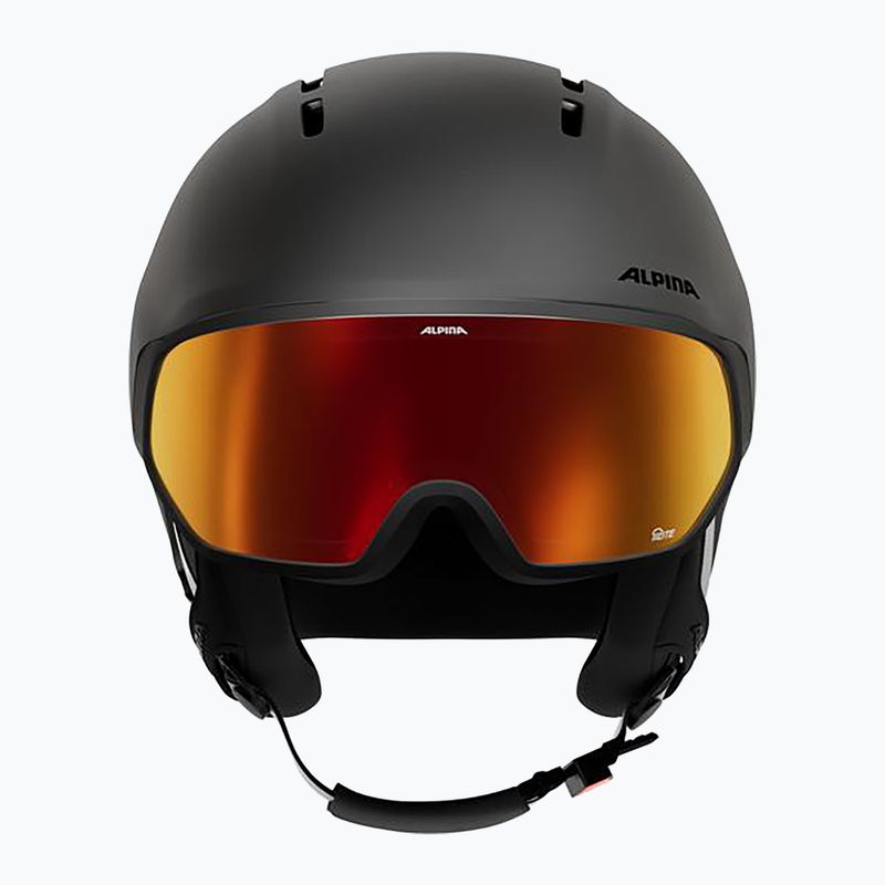 Cască de schi Alpina Vizzard Q-Lite black matte 3
