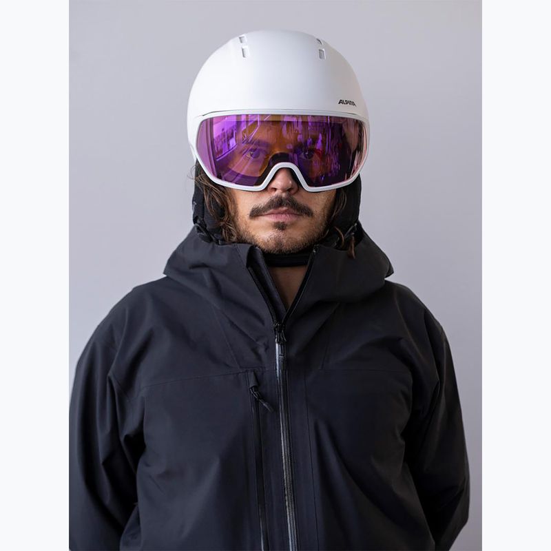 Cască de schi Alpina Vizzard Q-Lite white matt 5