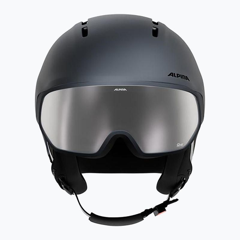 Cască de schi Alpina Vizzard Q-Lite midnight grey matt 3