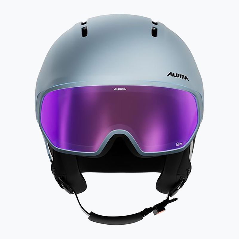 Cască de schi Alpina Vizzard Q-Lite ice blue matt 3