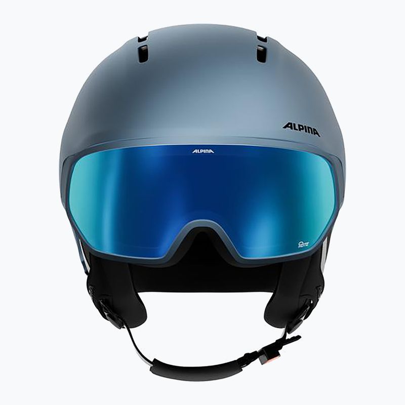 Cască de schi Alpina Vizzard Q-Lite midnight blue matt 3