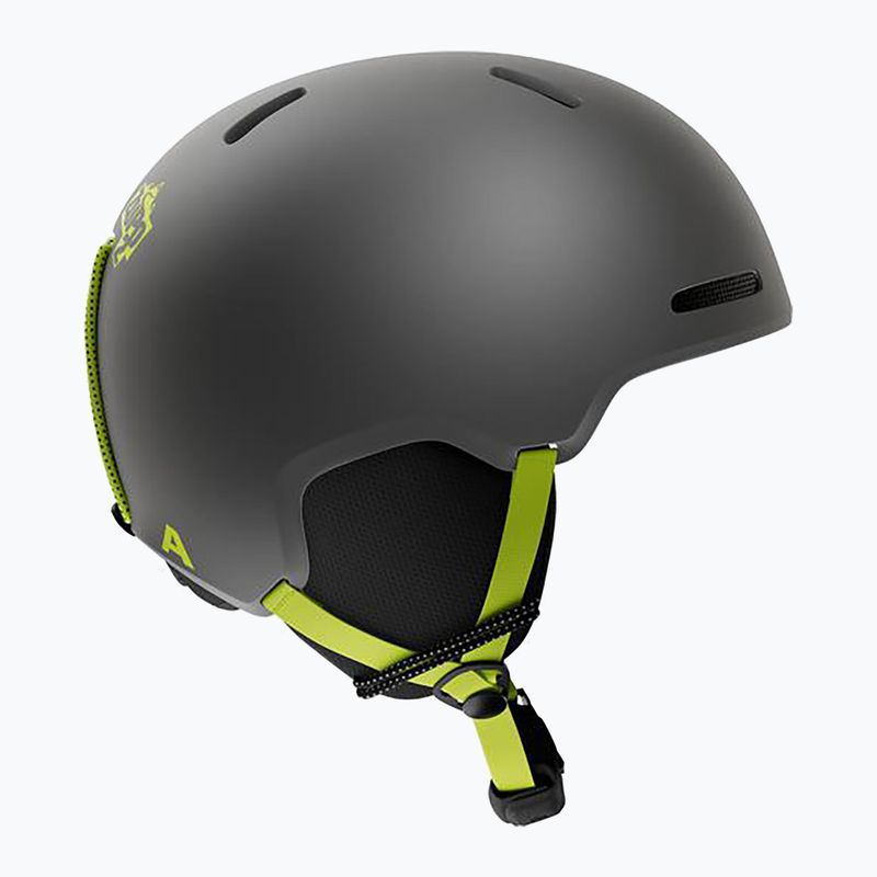 Cască de schi pentru copii Alpina Zupo 2 charcoal neon matt 2