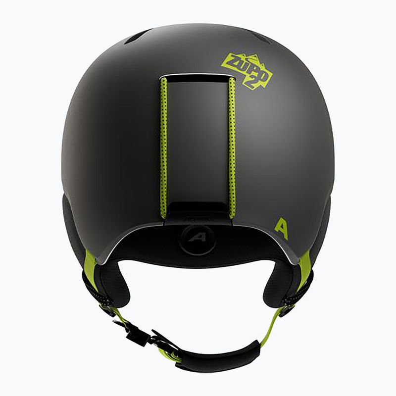 Cască de schi pentru copii Alpina Zupo 2 charcoal neon matt 4