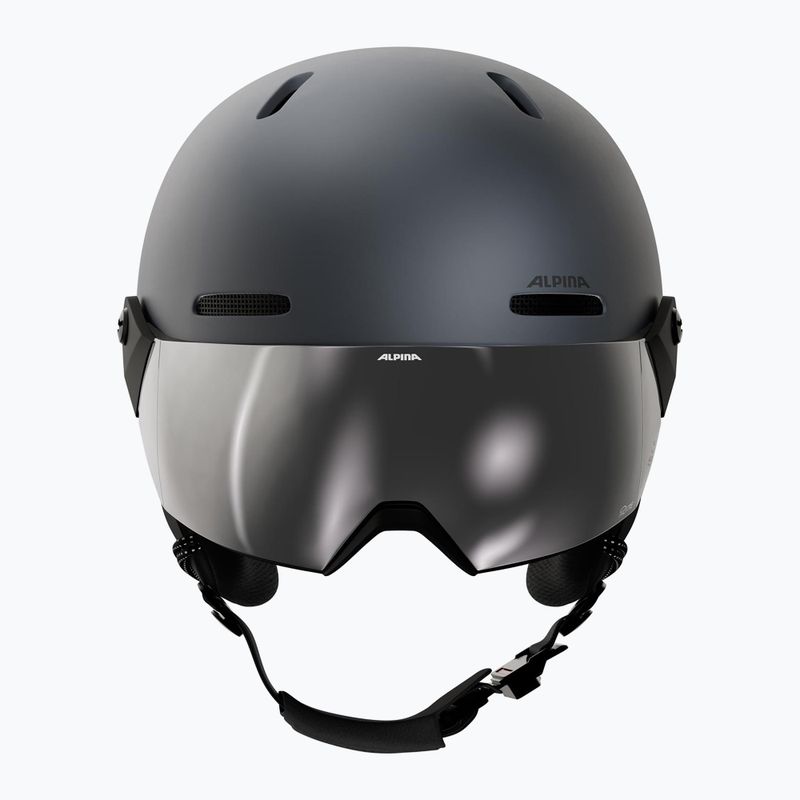 Cască de schi pentru copii Alpina Zupo 2 Visor Q-Lite midnight grey 3