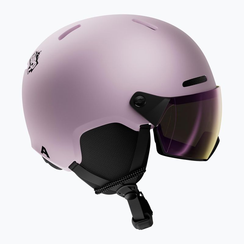 Cască de schi pentru copii Alpina Zupo 2 Visor Q-Lite rose matt 2