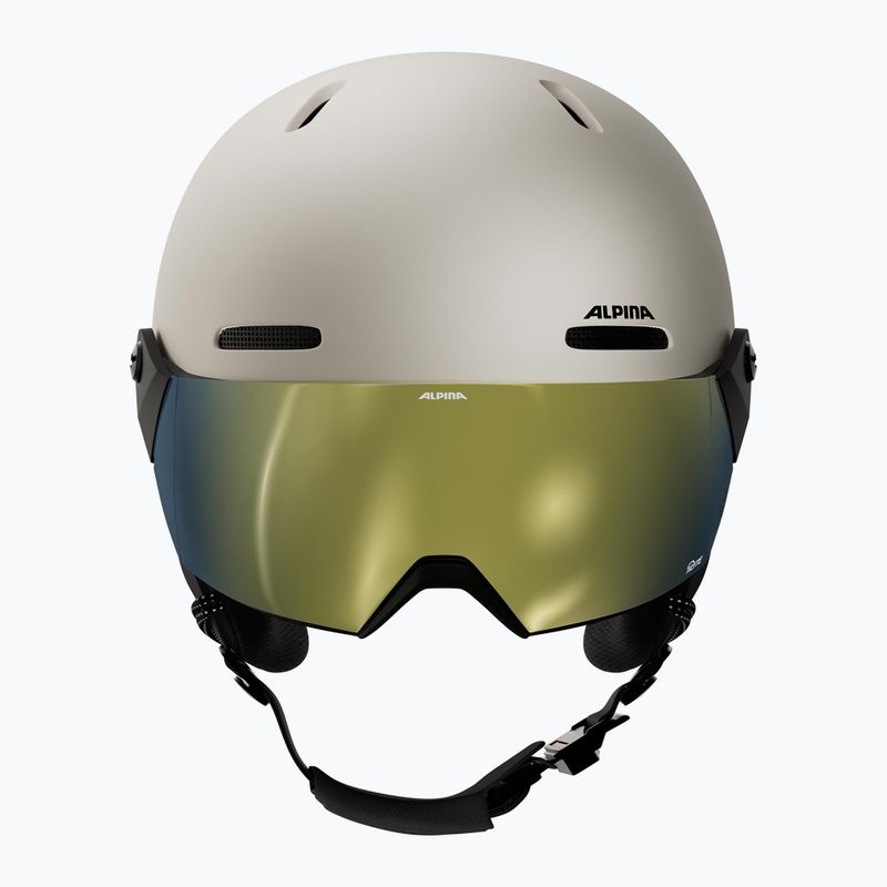Cască de schi pentru copii Alpina Zupo 2 Visor Q-Lite sand matt 3