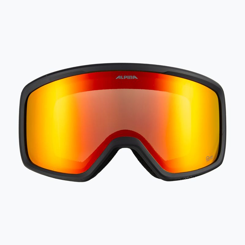 Ochelari de schi Alpina Narkoja 2 Q-Lite black matt/red s2 2
