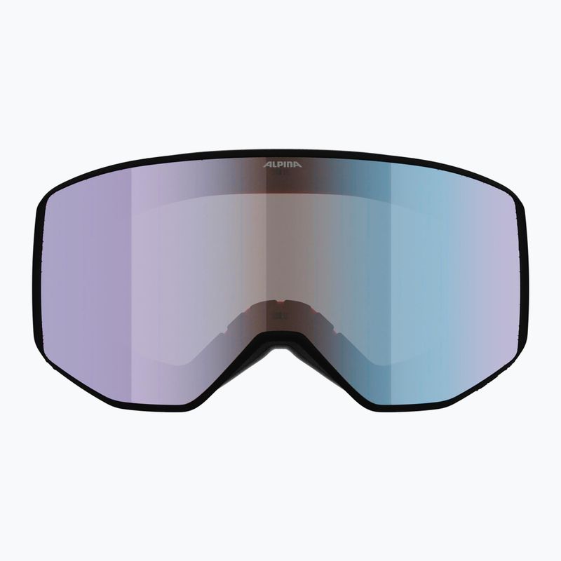 Ochelari de schi Alpina Venet M Q-Lite  black/blue matt 2