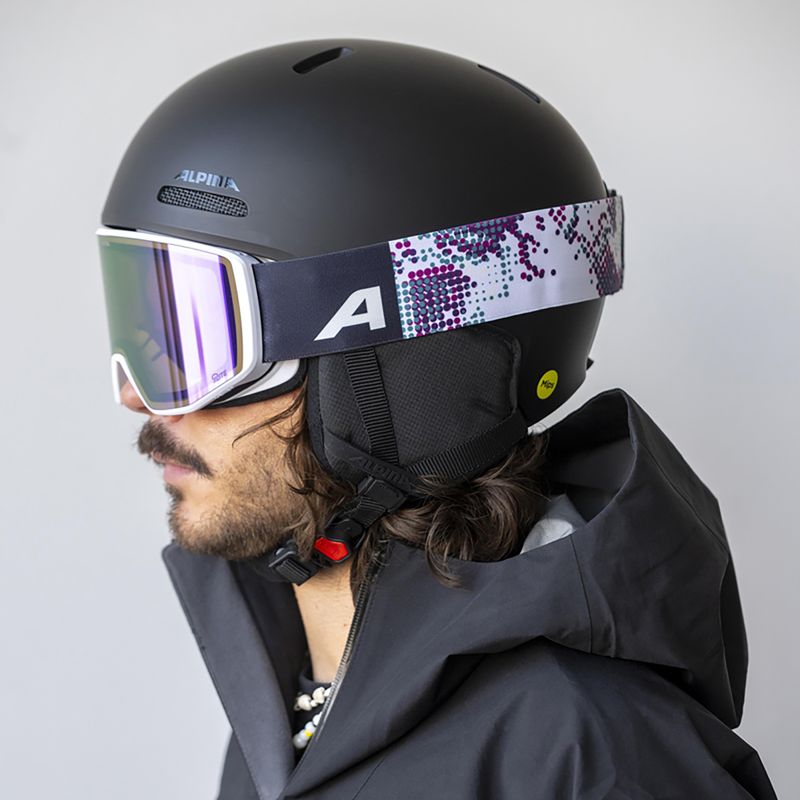 Ochelari de schi Alpina Venet M Q-Lite  white/lilac matt 5