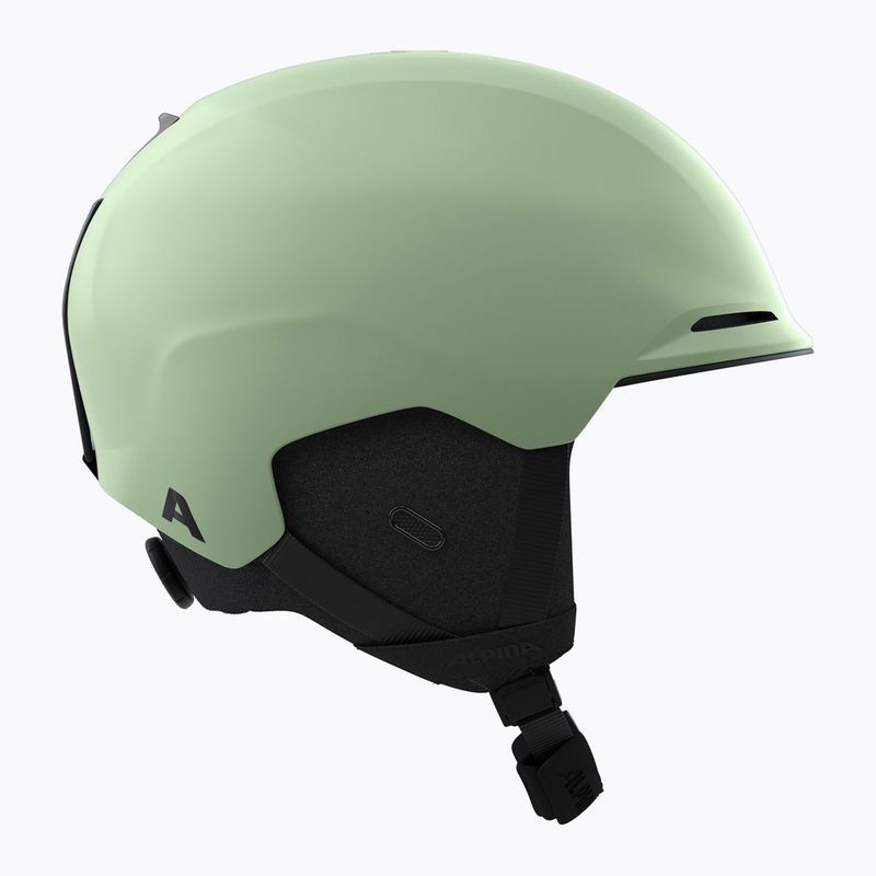 Cască de schi Alpina Brix willow green matt 2