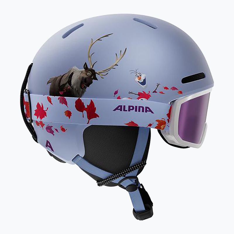 Cască de schi pentru copii Alpina Zupo 2 Disney Set Jr frozen 2