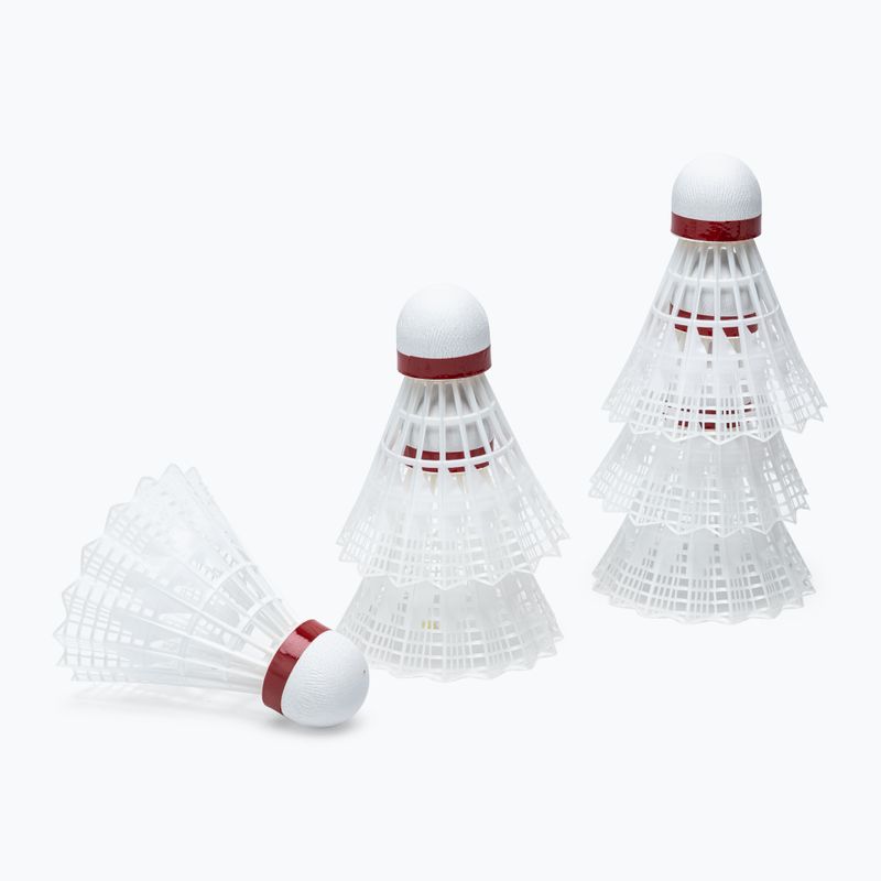 Fluturași de badminton VICTOR Nylonshuttle 1000 6pcs white 2