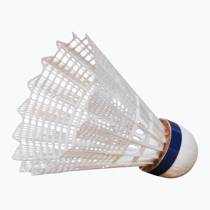 VICTOR Nylon Shuttle 3000 de badminton, 6 buc. 6 buc. alb 101519 2