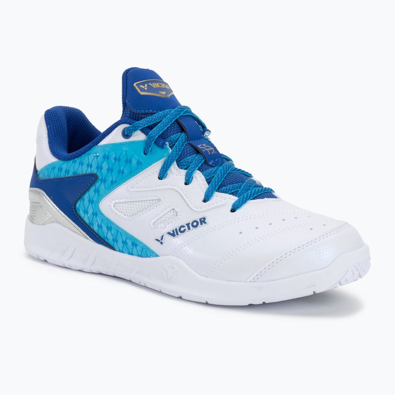 Încălțăminte de badminton VICTOR P9200IIITD-55 AF white/blue/navy