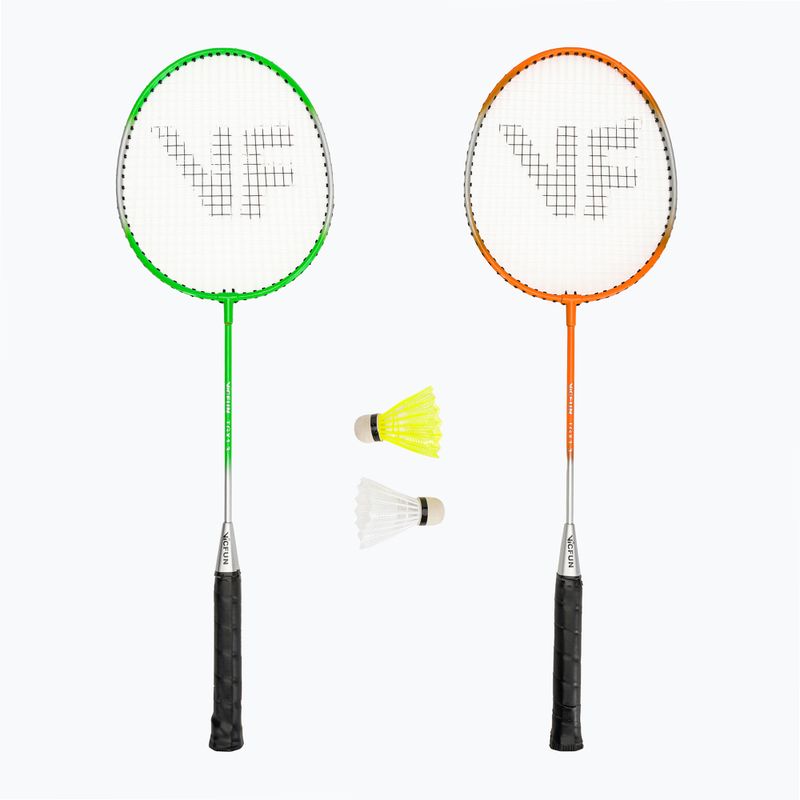 VICTOR VICFUN Set de badminton Hobby tip B verde/portocaliu