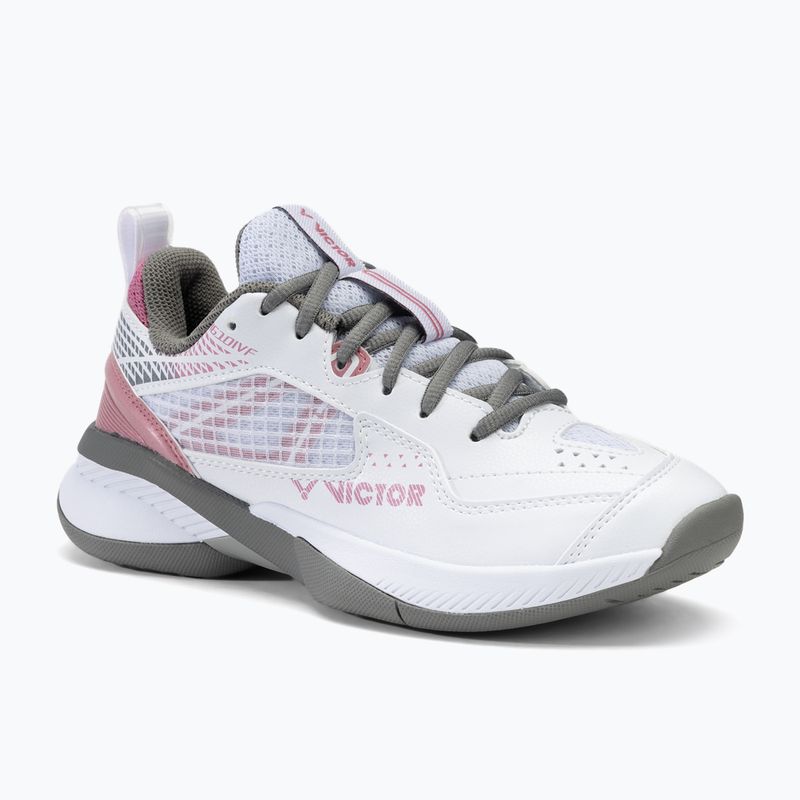 Încălțăminte de badminton pentru femeiVICTOR A610IVF white/ grey