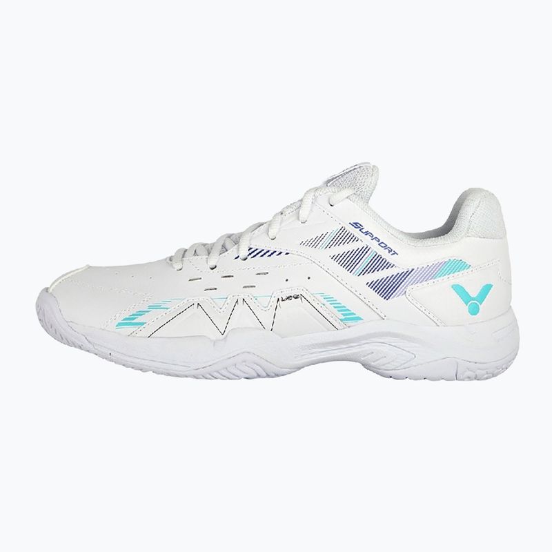 Încălțăminte de badminton pentru bărbați VICTOR P8500CLS AG bright white/hunter green 9