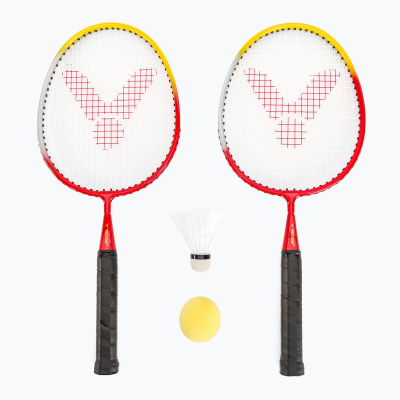 Set de badminton pentru copii VICFUN Mini Badminton red/yellow
